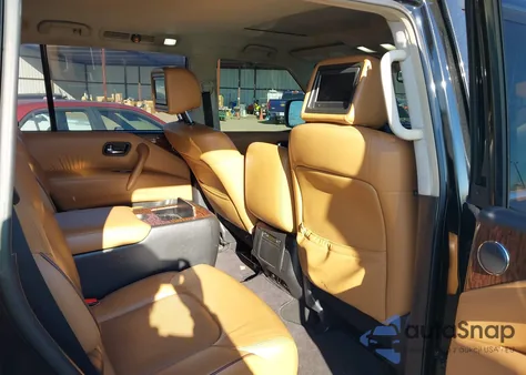 2017 Nissan Armada Platinum from USA, damaged, VIN JN8AY2NFXH9301117